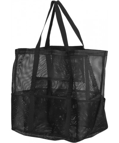 2pcs Beach Bag Mesh Beach Bag Tote Beach Bag Large Mesh Beach Bag Portable Nylon Toiletries Black Blackx4pcs $16.12 Others