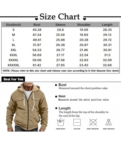 Mens Vintage Fleece Jacket Sherpa Lined Winter Coats Faux Fur Tactical Jackets Quilted Down Casual Hoodies Hooded 1-gray $17....