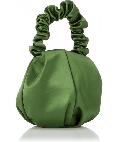 Gathered Handle Bag Grn $31.98 Handbags