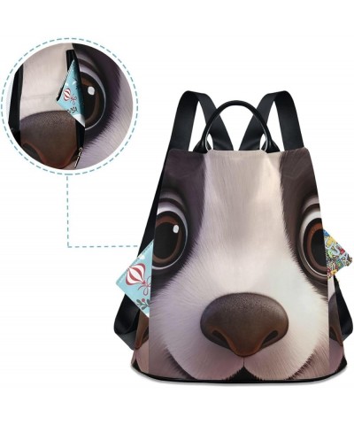 Tropical Pineapples Women's Backpack Purse Anti Theft Casual Fashion Bag with Pompom Cute Panda Face $21.96 Backpacks