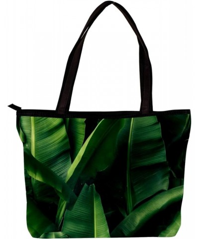 The Tote Bag For Women,Purses For Women,Handbags For Women,Banana Leaf Texture Palm Leaf Handbags $15.29 Totes