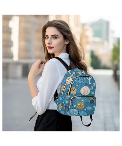 Owls Backpack Purse for Women Ladies Fashion Travel MiniShoulder Bags for Lady Women Holiday Gifts,M Medium $20.29 Backpacks