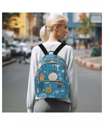 Owls Backpack Purse for Women Ladies Fashion Travel MiniShoulder Bags for Lady Women Holiday Gifts,M Medium $20.29 Backpacks