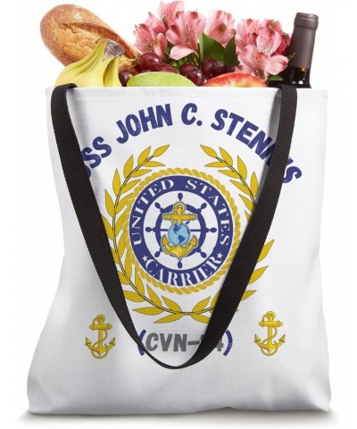 USS John C. Stennis CVN 74 Naval Aircraft Carrier Naval Ship Tote Bag $15.09 Totes