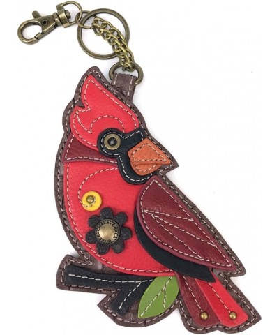 Decorative Key Fob/Coin Purse Accessory - Fox Cardinal $10.34 Crossbody Bags