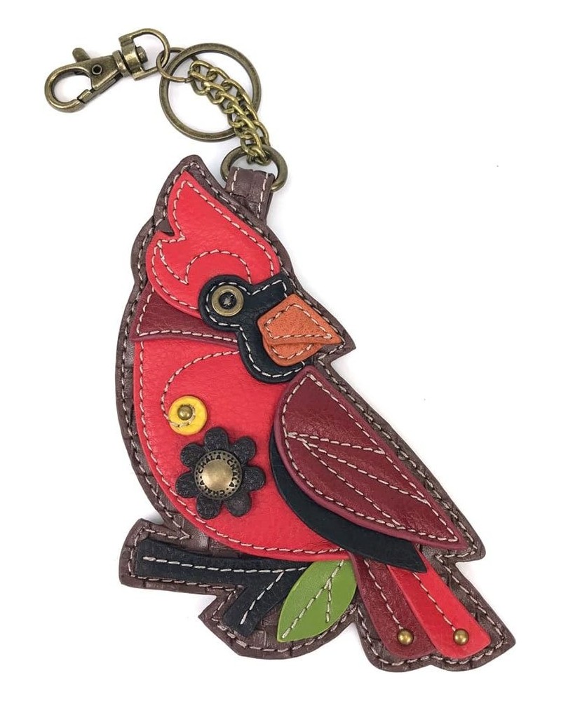 Decorative Key Fob/Coin Purse Accessory - Fox Cardinal $10.34 Crossbody Bags