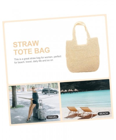 2pcs Straw Bag Cross Body Tote Bag Women Ladies Straw Handbags Crossbody Sling Purse Beach Tote Straw Purse Straw Handle Tote...