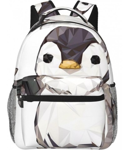 Cartoon Penguin Stylish And Lightweight Backpack,Comfortable To Carry,Multi-Pocket Design,23l Capacity,Easily Meet Your Daily...