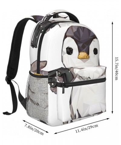 Cartoon Penguin Stylish And Lightweight Backpack,Comfortable To Carry,Multi-Pocket Design,23l Capacity,Easily Meet Your Daily...