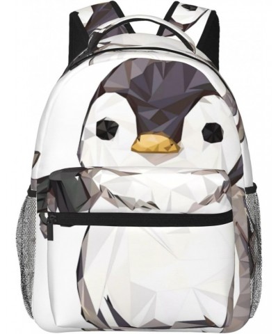 Cartoon Penguin Stylish And Lightweight Backpack,Comfortable To Carry,Multi-Pocket Design,23l Capacity,Easily Meet Your Daily...