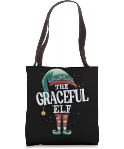 Graceful Elf Christmas Group Xmas Pajama Party Tote Bag $12.20 Totes