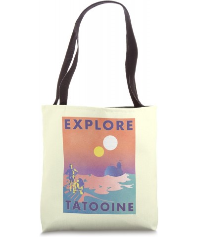 Explore Tatooine Poster Tote Bag $13.80 Totes