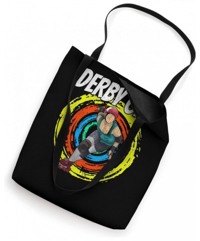 Roller Derby Girl Roller Skater Tote Bag $11.28 Totes