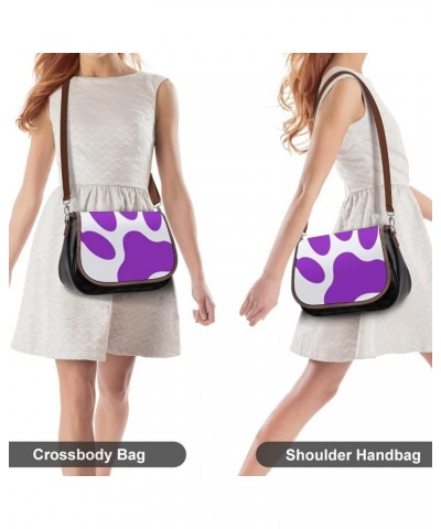 Printed Leather Crossbody Bags Women Shoulder Messenger Bags Designer Satchels Penguins Color6 $22.00 Hobo Bags