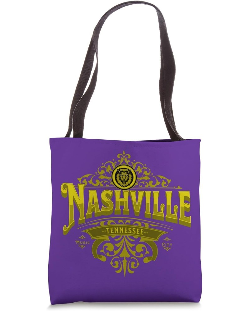 Nashville Tennessee Country Music City Country Rock Musician Tote Bag $17.09 Totes