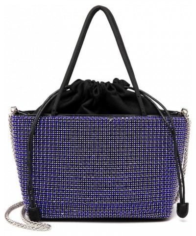 Women's Rhinestone Bucket Bag, Shoulder Messenger Bag, Prom Cocktail Party Wedding Engagement Handbag Zise $22.39 Shoulder Bags