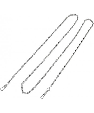 120cm Long Silver Metal DIY Replacement Chain Straps for Purse Handbag Crossbody Bag Silver $6.50 Crossbody Bags