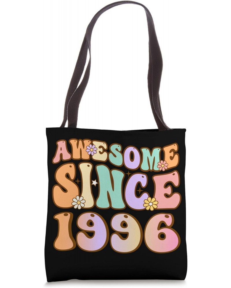 28 Years Old Awesome Since 1996 28th Birthday Gifts for her Tote Bag $13.79 Totes