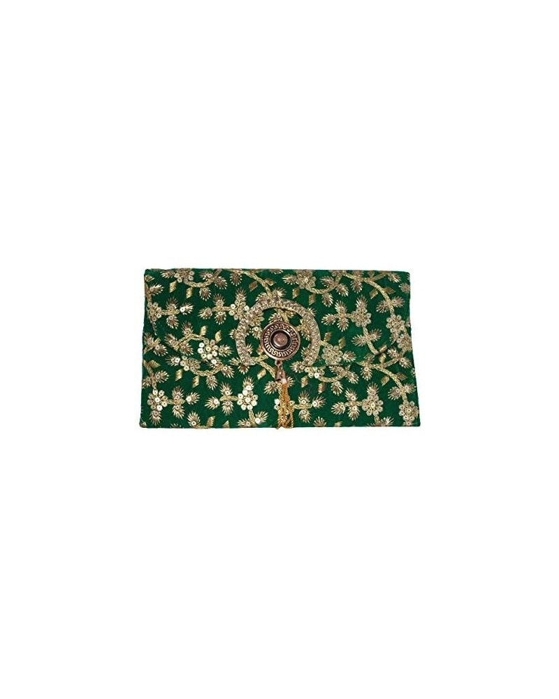 Clutch Bag Purse Handbag for Casual, Party, Wedding Green $9.63 Clutches