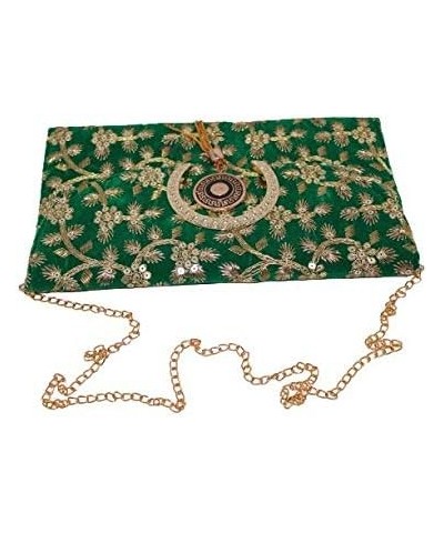 Clutch Bag Purse Handbag for Casual, Party, Wedding Green $9.63 Clutches