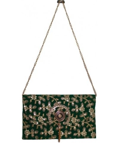 Clutch Bag Purse Handbag for Casual, Party, Wedding Green $9.63 Clutches