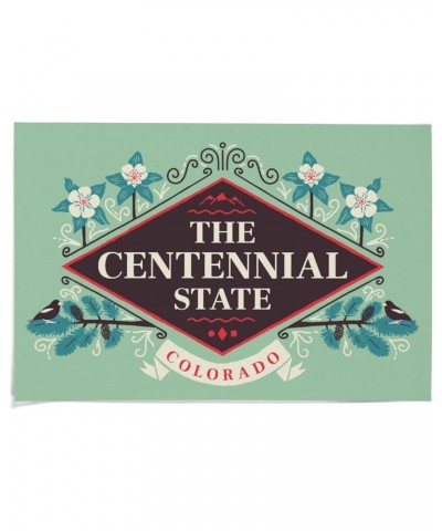 36x54 Inch Giclee Print, Colorado, State Motto Crest, State Series $49.49 Totes