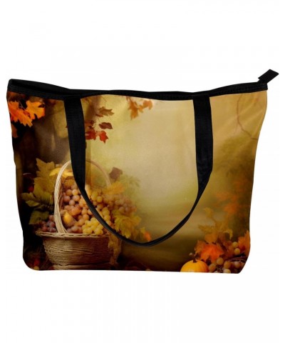 The Tote Bag For Women,Purses For Women,Handbags For Women,Autumn Forest Harvest Fruit Handbags $11.48 Totes