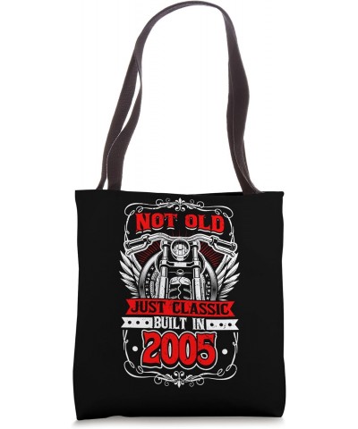 Motorcycle Biker Birthday, Built In 2005, Vintage 2005 Tote Bag $11.75 Totes