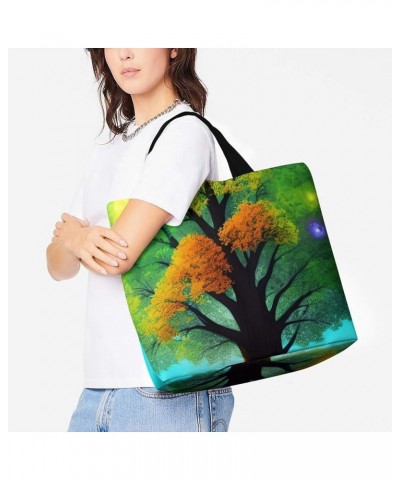 Tote Bag for Women Casual Tote Handbag Large Shoulder Bag Work Fashion Women Purse Shopping Bag Pattern (201) $12.75 Totes