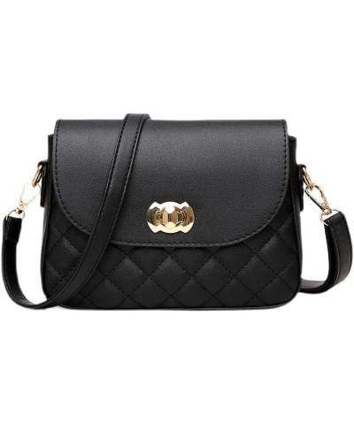 Small Purse for Women Black Shoulder Bag Cute Crossbody Bag Handbag with Adjustable Strap and Zipper Closure Black $13.79 Cro...