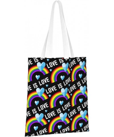 Mermaids Single Shoulder Fashion Canvas Tote Shopping Bags Handbags For Men And Women Lgbt Pride4 $11.13 Totes