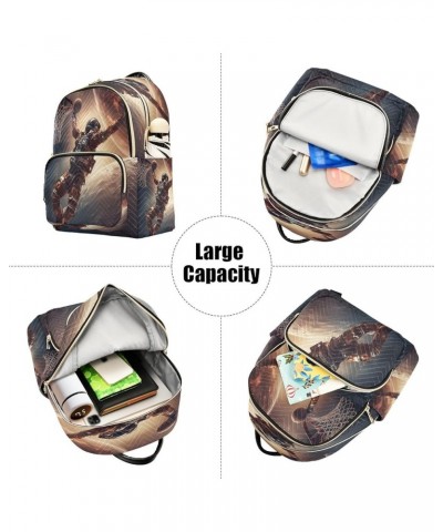 Basketball Shot Astronaut Galaxy Women Backpack Purse Ladies Fashion Shoulder Bag Daypack Travel Bag 7.5L Small $14.57 Backpacks