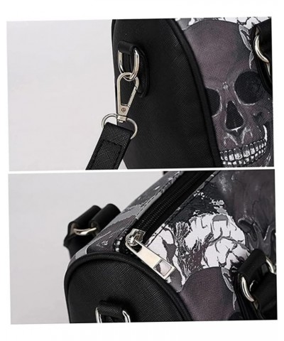 Skull Printing Handbags Shoulder Bag for Women Skeleton Bones Handbag Canvas Handbag Gothic Punk Tote Crossbody Bag handbag $...