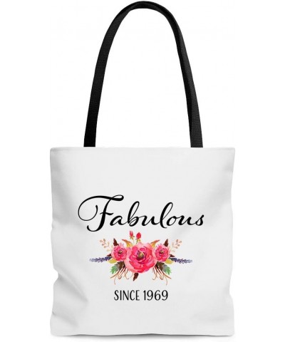 Fabulous Since 1969 Tote Bag with Shoulder Strap - Happy 51st Birthday Gift Unique for 51 Year Old - Women Her Wife Sister Au...