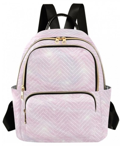 Travel Backpack Purse for Women Fashion Anti-theft Work Casual Rainbow Pink Starry Galaxy Daypack Shoulder Bag Medium Size Me...