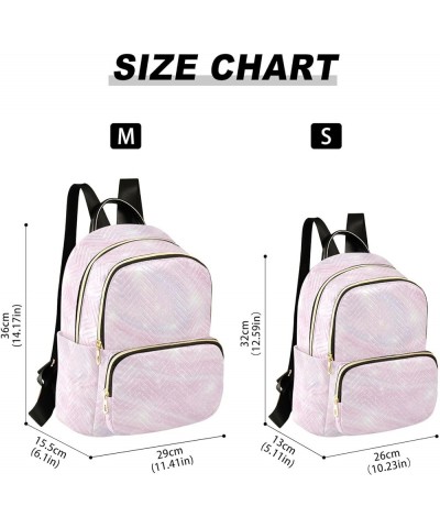 Travel Backpack Purse for Women Fashion Anti-theft Work Casual Rainbow Pink Starry Galaxy Daypack Shoulder Bag Medium Size Me...