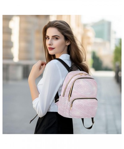 Travel Backpack Purse for Women Fashion Anti-theft Work Casual Rainbow Pink Starry Galaxy Daypack Shoulder Bag Medium Size Me...