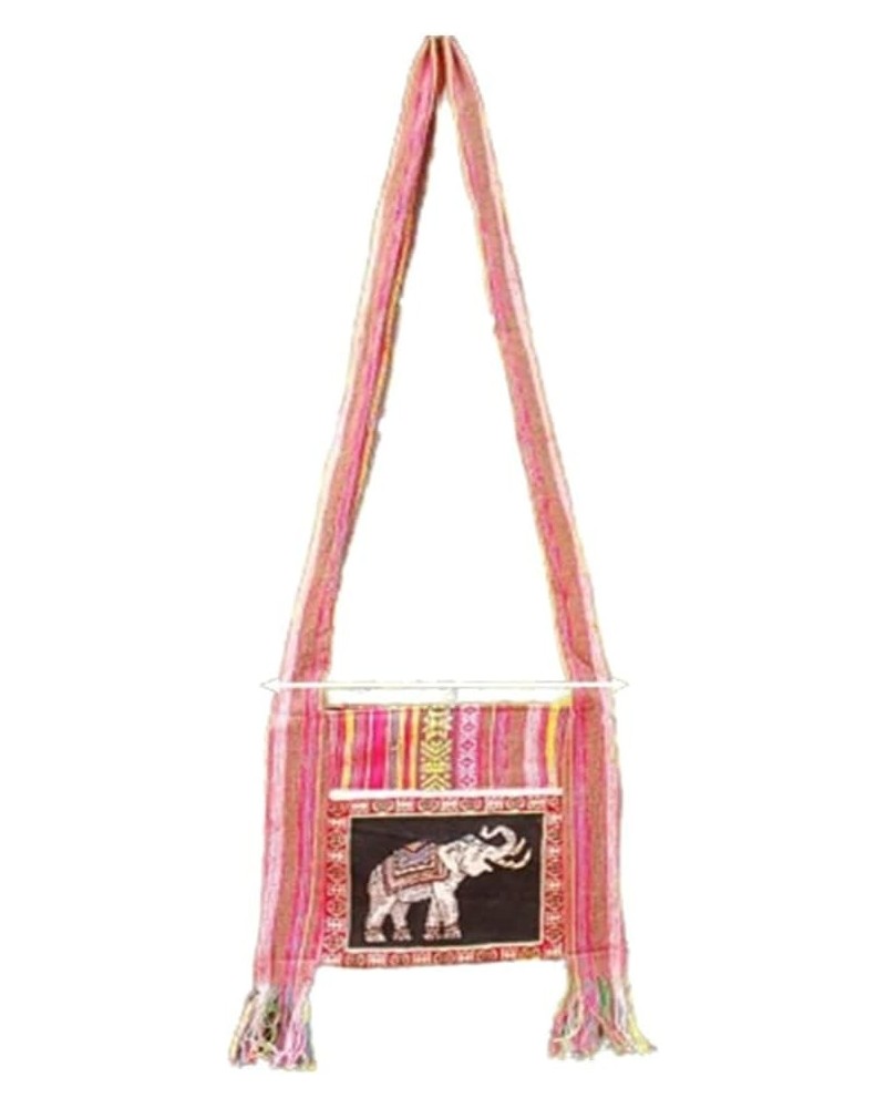 Cotton Hippie Crossbody Bag Hobo Native handmade bag, shoulder bag, size 8X8 inches $11.61 Hobo Bags