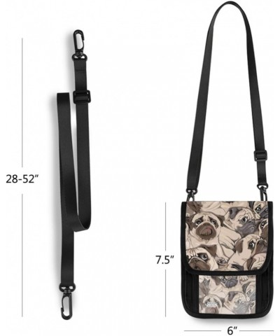 Small Crossbody Wallet, Purse Cell Phone Bag, Passport Holder with Credit Card Slots Multi 5 $9.87 Crossbody Bags