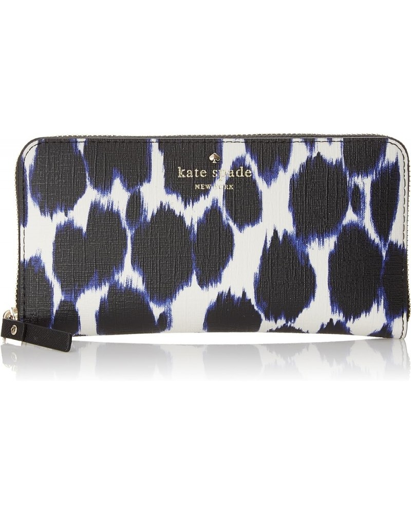 Emma Lane Fabric Lacey Wallet Deep Indigo Multi $57.46 Wallets