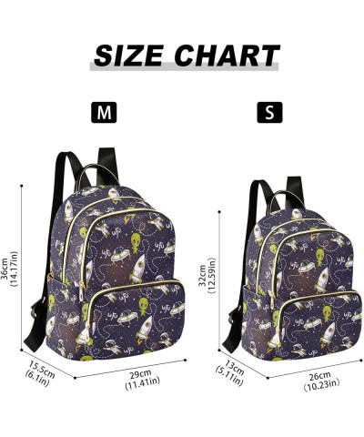 Space Backpack Purse for Women Ladies Fashion Travel MiniShoulder Bags for Gifts Lady Women Holiday,M Small $20.64 Backpacks