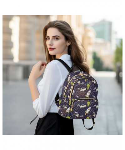 Space Backpack Purse for Women Ladies Fashion Travel MiniShoulder Bags for Gifts Lady Women Holiday,M Small $20.64 Backpacks