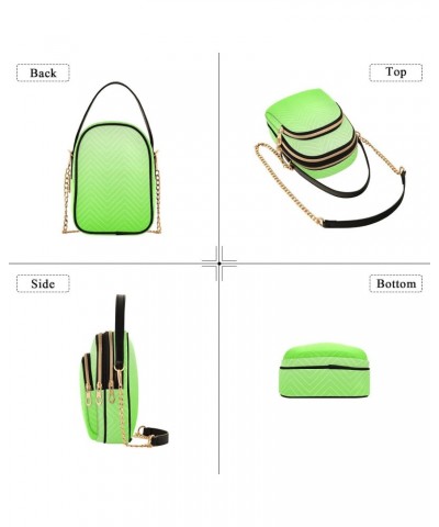 Green Small Crossbody Purses for Women Crossbody Bags Fanny Packs Handbags Wallet Cell Phone Shoulder Purse for Women 2133251...