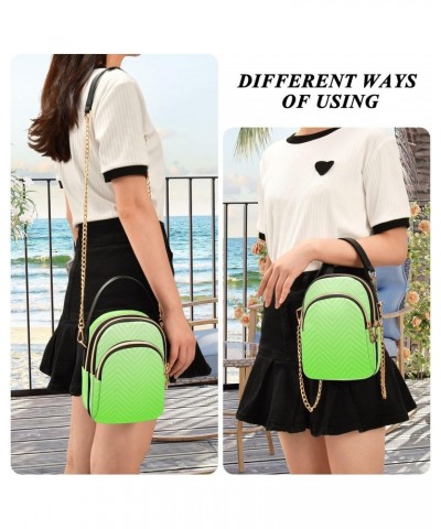 Green Small Crossbody Purses for Women Crossbody Bags Fanny Packs Handbags Wallet Cell Phone Shoulder Purse for Women 2133251...