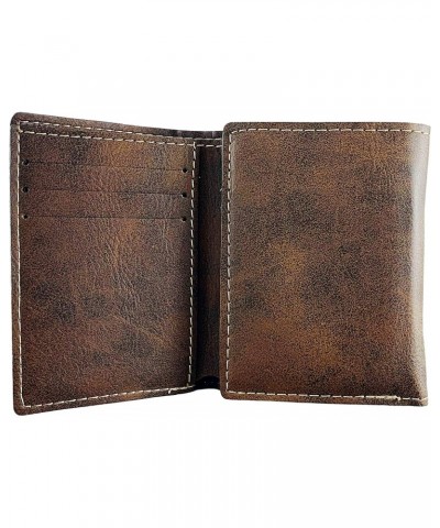 Sexton Irish Coat of Arms Rustic Leather Wallet $14.08 Wallets