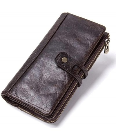 durable Genuine Leather Purses Fashion Women Long Clutch Bag Card Holder Wallets Large Capacity Money Bag Phone Pocket Billfo...