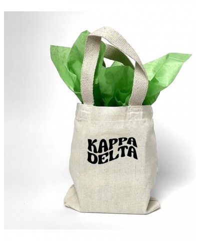 Mod Design Mini Tote Bag - Gift Tote Bags for Sorority - Mini Goodie Bag - Sorority Gift Bag Kappa Delta $7.83 Totes