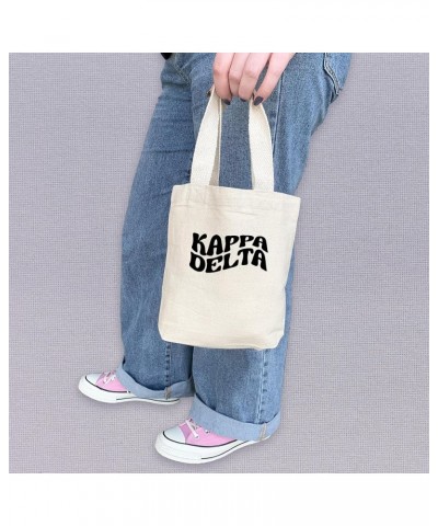 Mod Design Mini Tote Bag - Gift Tote Bags for Sorority - Mini Goodie Bag - Sorority Gift Bag Kappa Delta $7.83 Totes