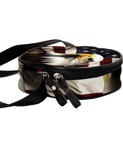 Crossbody Bags for Women,Crossbody Bag Men,Small Sling Bag,American Eagle Usa Flag,Crossbody Purse $8.32 Crossbody Bags