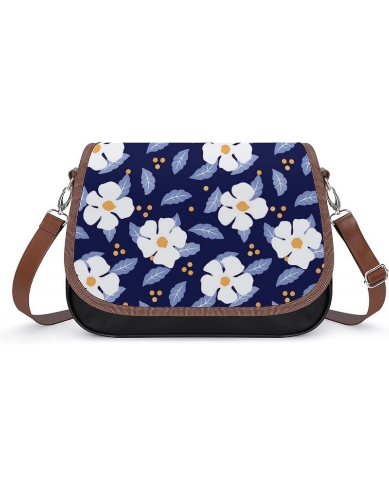 Printed Crossbody Bags Women City Leather Shoulder Bag Satchel Hobo Bags Trendy Grimace Double Color Color7 $22.00 Hobo Bags